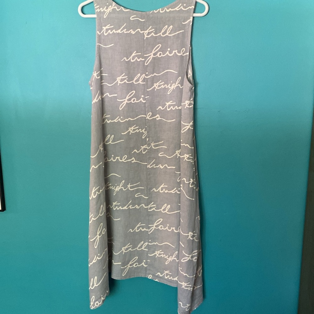 Eden Rock Lagenlook Linen Dress Italy M